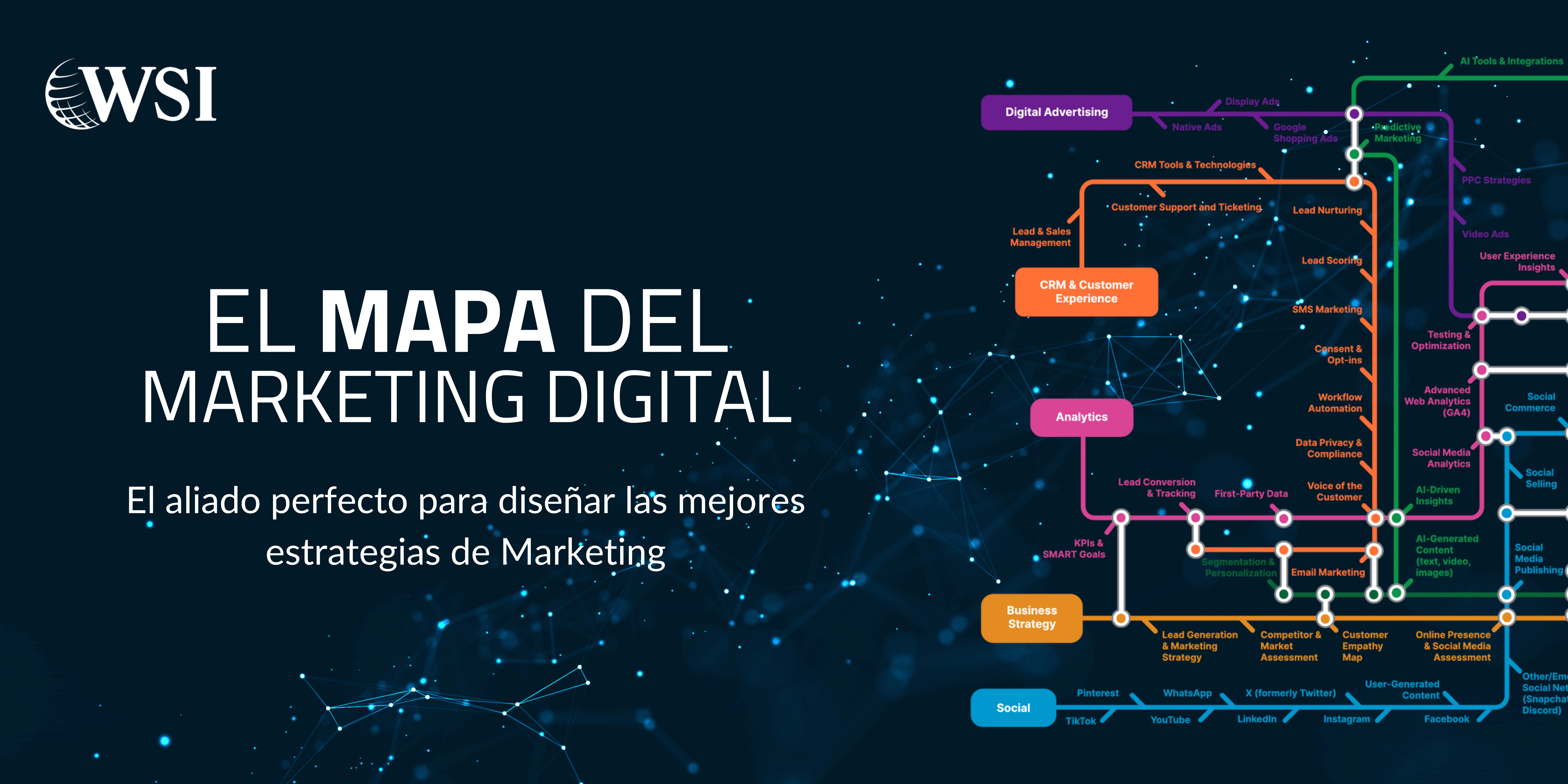 El mapa de metro y el Marketing digital: la clave de la omnicanalidad y el marketing 360