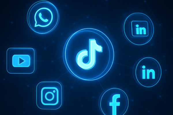 Redes sociales mas usadas