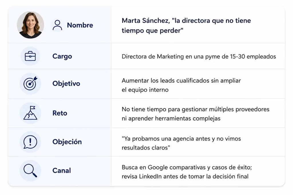 Buyer persona