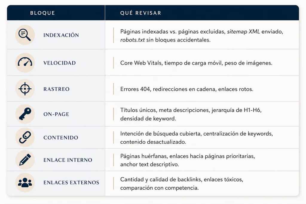 cómo hacer una auditoría SEO